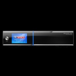 GigaBlue HD Quad Plus 2xDVB-S2 2xDVB-C/T2 HDTV HbbTV Schwarz 500GB HDD