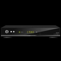 qviart Combo V2 DVB-S2/ T2/C Full HD Wifi Receiver Schwarz