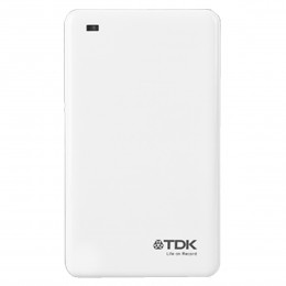TDK External Solid State Drive USB 3.0 SSD Festplatte 128GB Weiß
